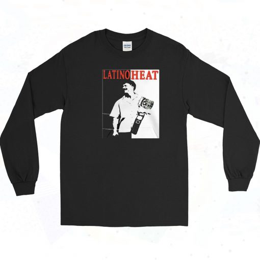 Eddie Guerrero Latino Heat Long Sleeve Shirt