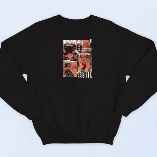 Human Anxiety Graphic Sweatshirt