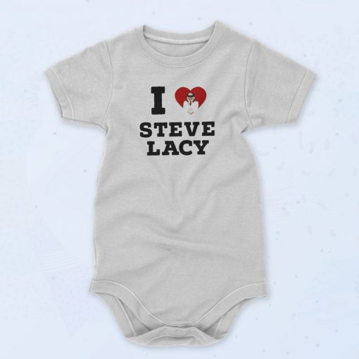 I Love Steve Lacy Baby Onesie