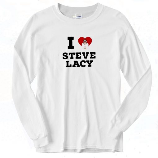 I Love Steve Lacy Vintage Long Sleeve Shirt