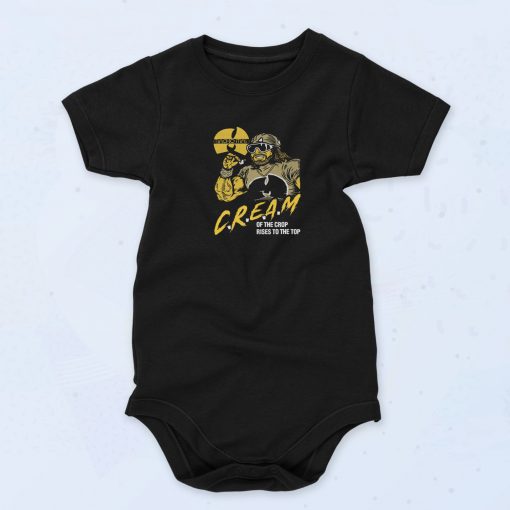 Macho Man Randy Savage Wu Tang Cream Baby Onesie