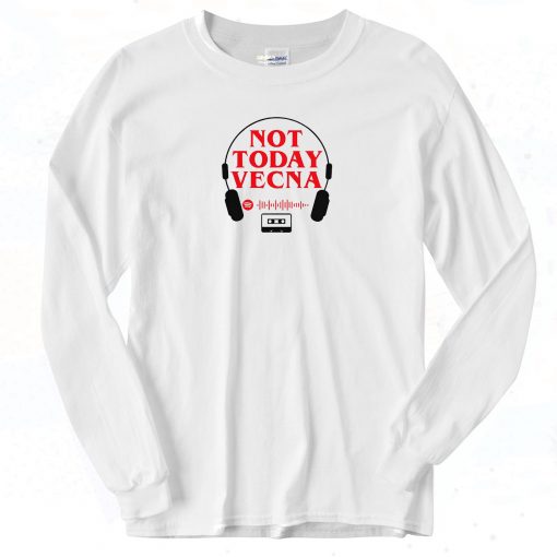 Not Today Vecna Vintage Long Sleeve Shirt