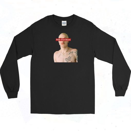 Pete Davidson Vintage Long Sleeve Shirt