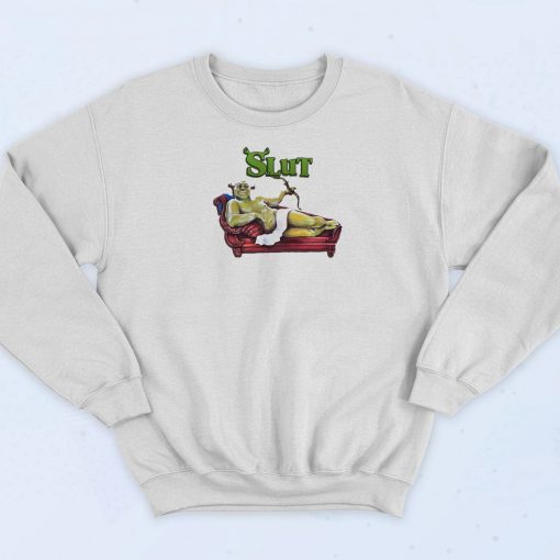 Shrek Slut Pose Retro Sweatshirt