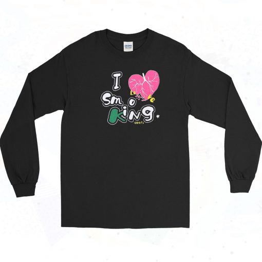 Smoking Heart Long Sleeve Shirt