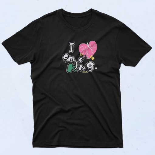 Smoking Heart T Shirt