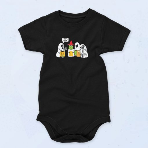 Trick Or Treat Lazy Baby Onesie