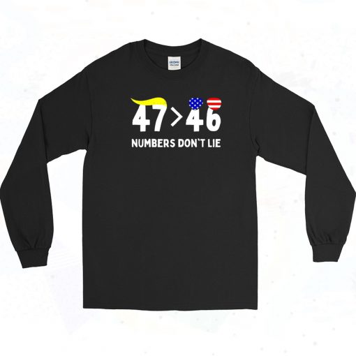 Vote Donald Trump 47Th Long Sleeve Shirt