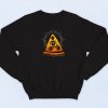 All Seeing Pizza Pie Eye Sweatshirt