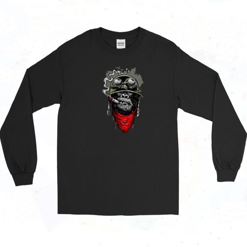 Ape of Duty Tour of Duty Long Sleeve Shirt