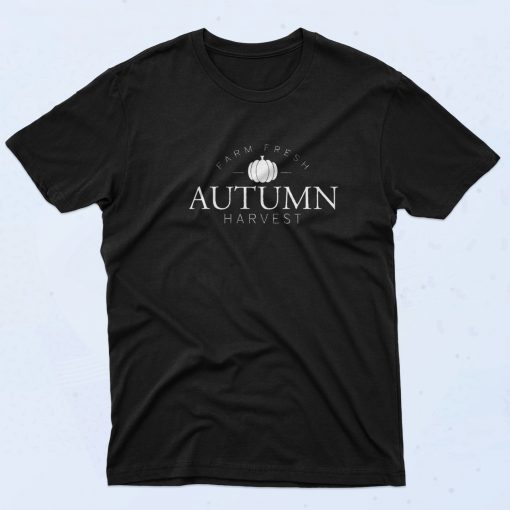 Autumn Harvest Farm Girl T Shirt