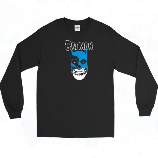 BatFits Skull Metalhead Long Sleeve Tee