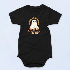 Candy Inspector Ghost Baby Onesie