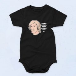 Chad Powers Think Fast Run Baby Onesie