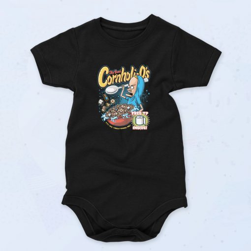 Cornholi O's Cereal Baby Onesie