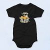 Garfield I Love Girl Scout Cookies Baby Onesie