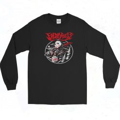 Jason Metal Horror Movie Long Sleeve Shirt