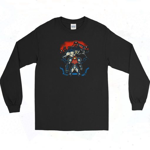 Mechanical Dread Graphic Long Sleeve Shirt