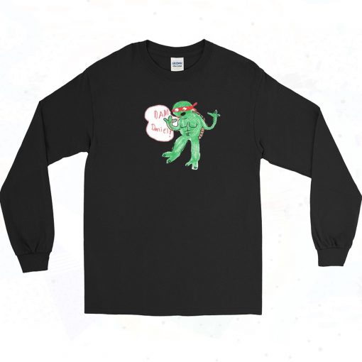 Naruto Turtle Daniel Vintage Long Sleeve Shirt