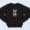 Sphinx Cat Tattooed Nude Sweatshirt