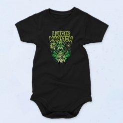 Sweet Screams Luigis Mansion Baby Onesie