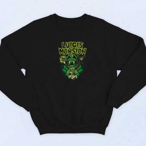 Sweet Screams Luigis Mansion Sweatshirt