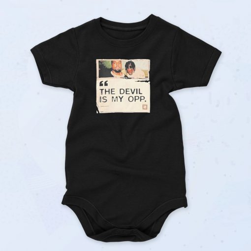 The Devil Is My OPP Travis Scott Baby Onesie