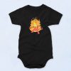 The Simpsons Bart Devil Baby Onesie