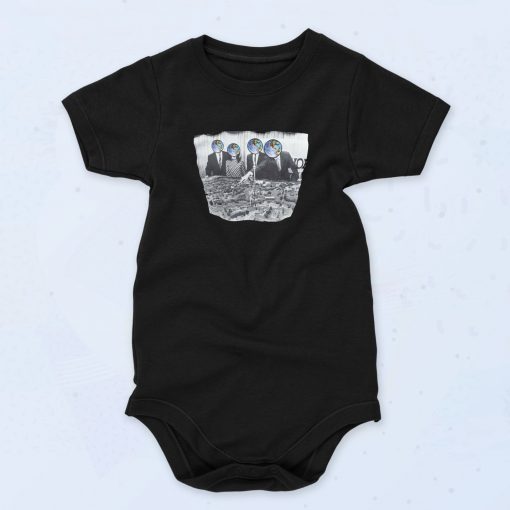 Travis Scott Astroworld Happy Face Baby Onesie