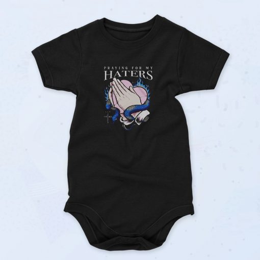 Travis Scott Praying Haters Baby Onesie