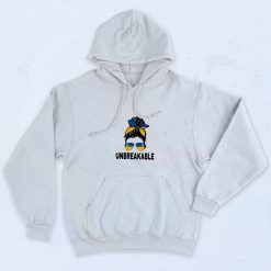 Unbreakable Ukraine Flag Hoodie