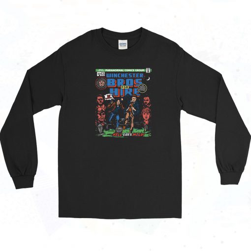 Winchester Bros For Hire Fan Long Sleeve Shirt