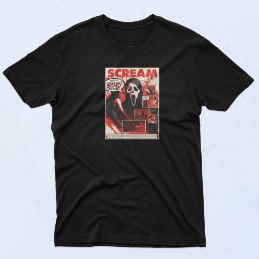 1996 Scream Movie Poster T Shirt