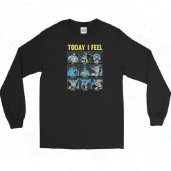 Batman Today I Feel Long Sleeve Shirt