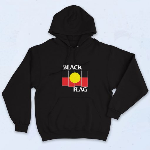 Black Flag Aboriginal X Flag Hoodie