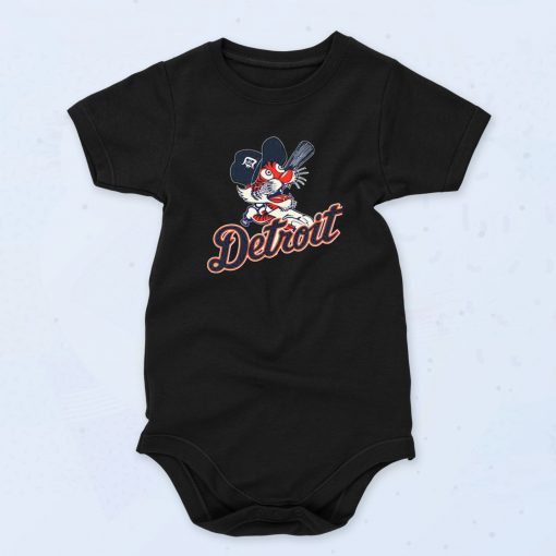 Detroit Tigers Baseball Baby Onesie