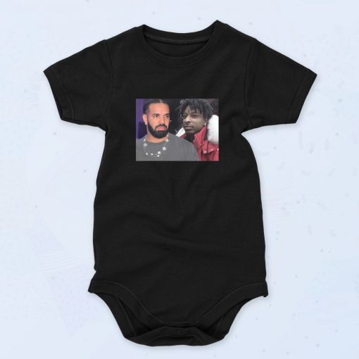 Drake and 21 Savage Collab Baby Onesie