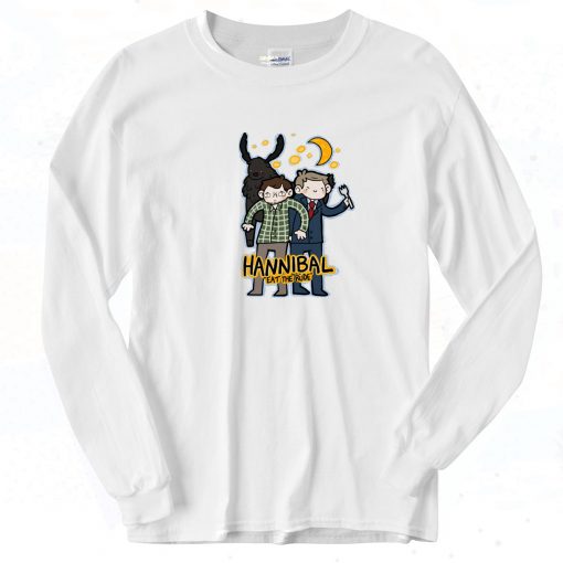 Hannibabies Eat The Rude Halloween Long Sleeve Shirt