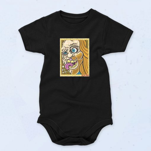 Jason Voorhees New Wave Camp Killer Baby Onesie