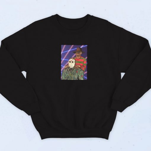 Jason Voorhees Slasher Portrait Sweatshirt