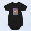 Jason Voorhees Slasher PortraitBaby Onesie