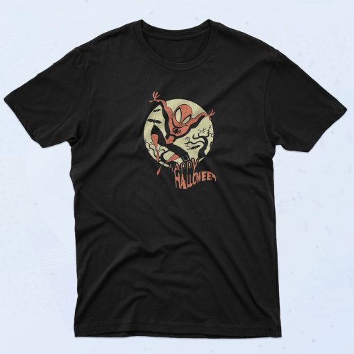 Marvel Spider Man Hallow Moon T Shirt