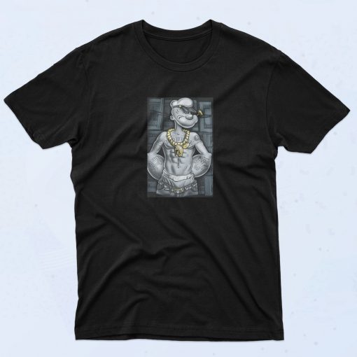 Money Hustle Popeye T Shirt