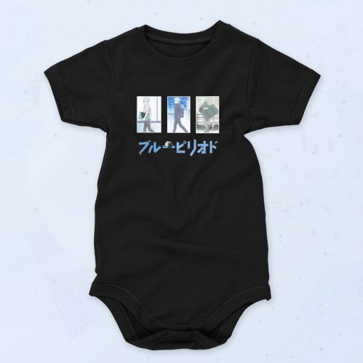 On The Road Blue Period Baby Onesie