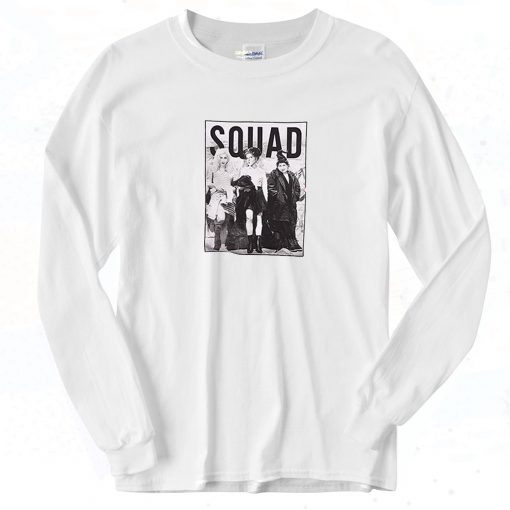 Squad Characters Halloween Long Sleeve Shirt