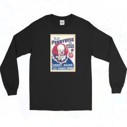 Stephen King IT Pennywise Long Sleeve Shirt