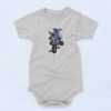 Stitch Bicycle Unisex Baby Onesie