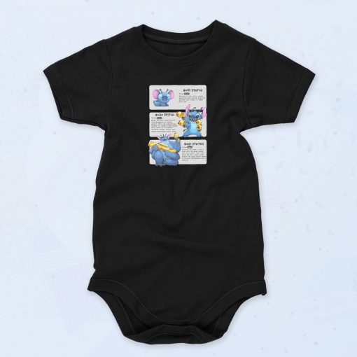 Stitch Evolutions Unisex Baby Onesie