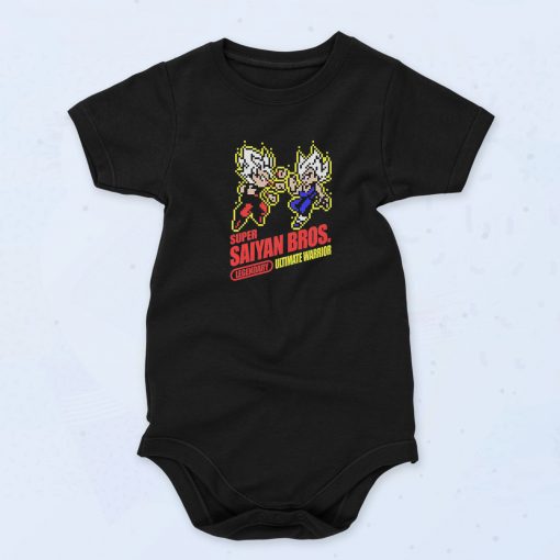 Super Saiyan Bros Baby Onesie