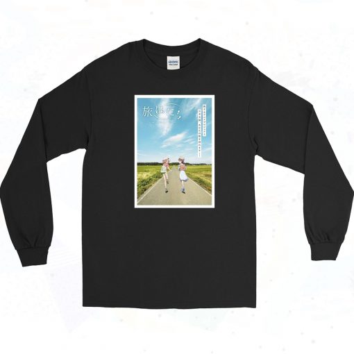 Tabi Hani Anime Poster Long Sleeve Shirt